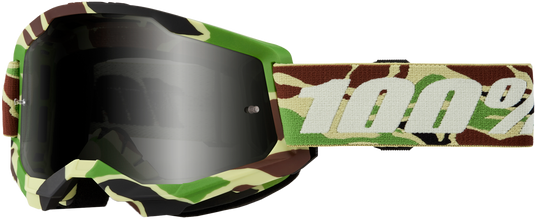 STRATA 2 SAND GOGGLE WAR CAMO SMOKE LENS 50030-00006 image 1