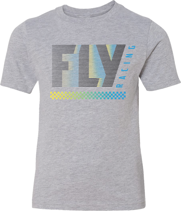 YOUTH FLY FLEX TEE LIGHT GREY YL 352-0436YL image 1