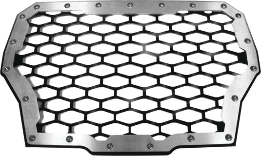 MQ GRILL BLACK POL TURBO NO LIGHT RZR-FG-T-BLK image 1