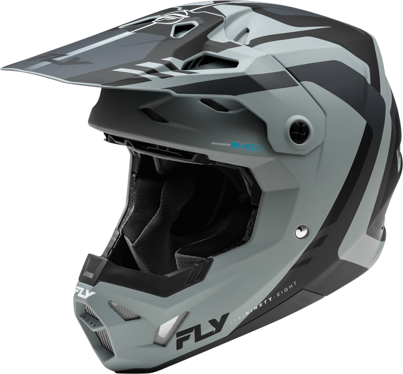 Load image into Gallery viewer, YTH FORMULA CP KRYPTON HELMET MATTE GREY/BLACK YL 73-0035YL image 1
