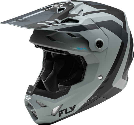 YTH FORMULA CP KRYPTON HELMET MATTE GREY/BLACK YL 73-0035YL image 1