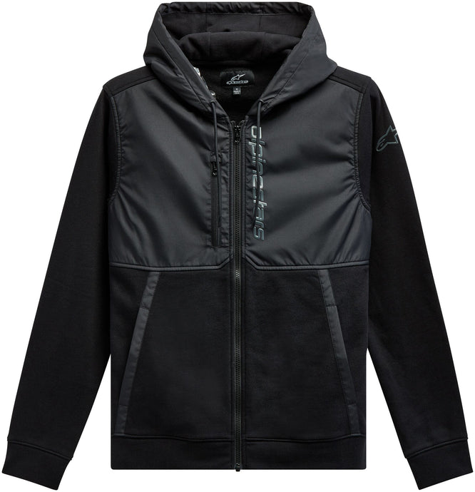 ALIGNED HOODIE BLACK/BLACK MD 1213-51000-1010-M image 1