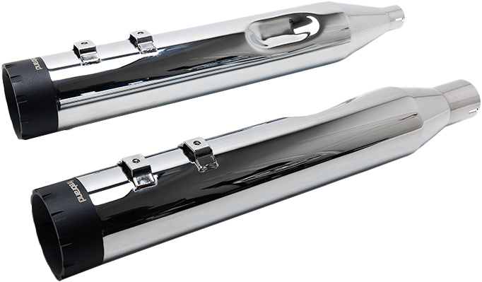 MONARCH MUFFLER CHROME M8 TOURING `17-21 10-1055 image 1