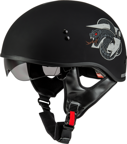 HH-65 DRK1 HELMET MATTE BLACK/GREY LG H16512506 image 2