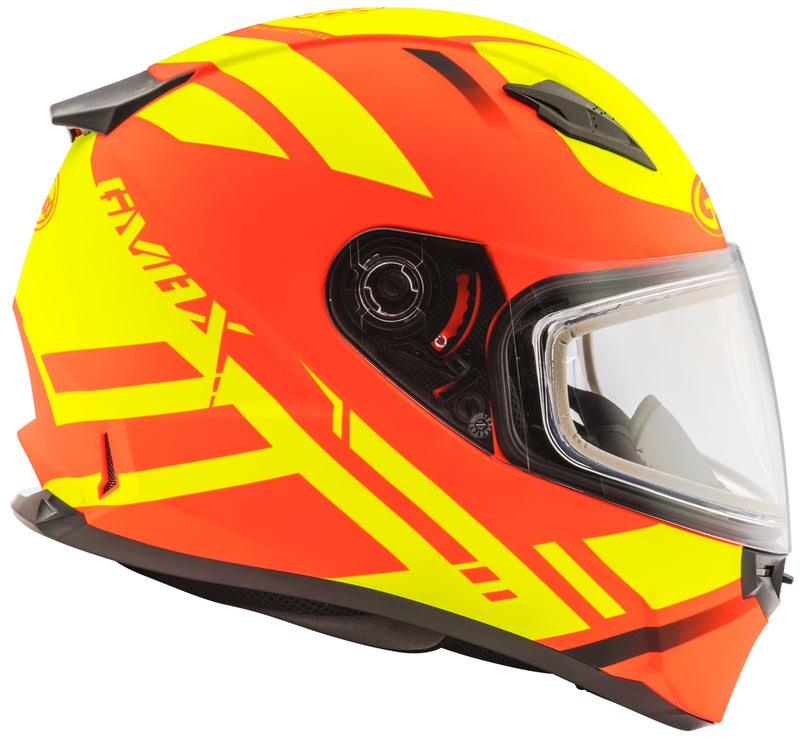 Load image into Gallery viewer, FF-49 FULL-FACE BERG SNOW HELMET HI-VIS ORANGE/YELLOW 2X G2493688 FTC-26 image 3
