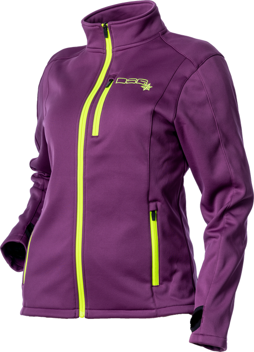 PERFORMANCE FLEECE ZIP UP DEEP AMETHYST MD 52365 image 1