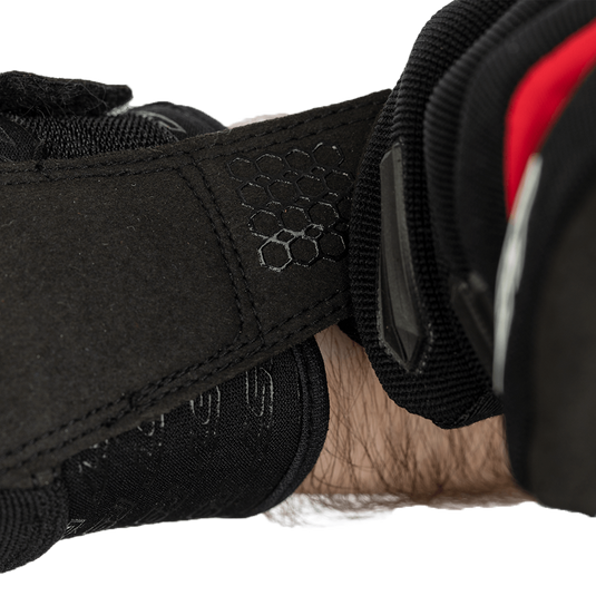 RIDER CE GLOVE BLACK/RED SM 102100RED-08 image 5