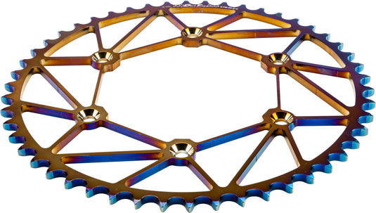 REAR SPROCKET CHROMOLY STL/ZIR 50T-520 CHROMATIC KTM/HUSQ KTM-50-Z-C image 2