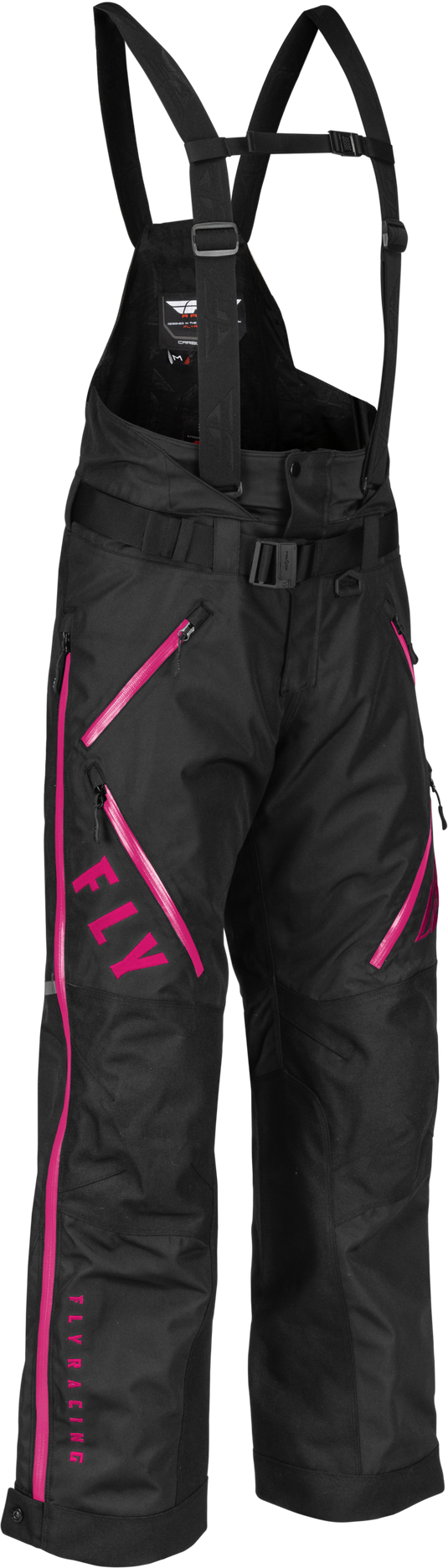 WOMEN'S CARBON BIB BLACK/PINK XS 470-4507XS image 1