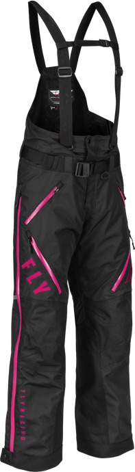 WOMEN'S CARBON BIB BLACK/PINK SM 470-4507S image 1