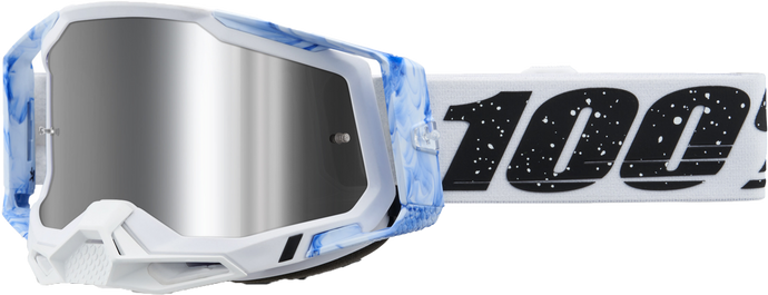 RACECRAFT 2 GOGGLE MIXOS MIRROR SILVER FLASH LENS 50010-00020 image 1