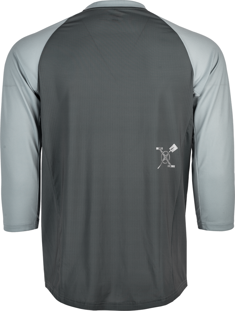 Load image into Gallery viewer, RIPA 3/4 SLEEVE JERSEY GREY/LIGHT GREY LG 352-8133L image 3
