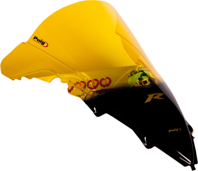WINDSCREEN RACING YELLOW 4935G image 1