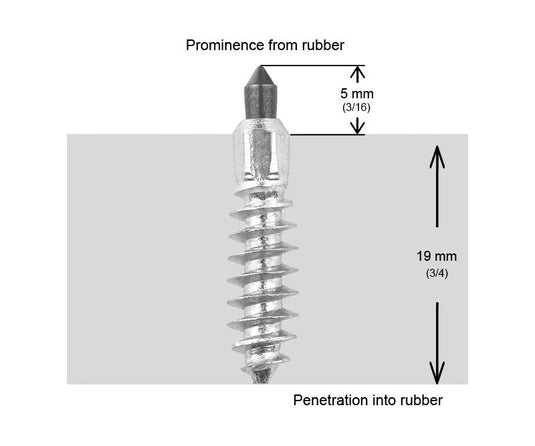 24MM STANDARD SCREW STUDS QTY 1000 ST-241000R image 1