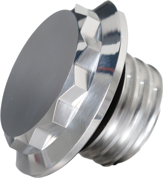 H/D BILLET 12 POINT VENTED POLISHED FUEL CAP HDB-1001P image 1