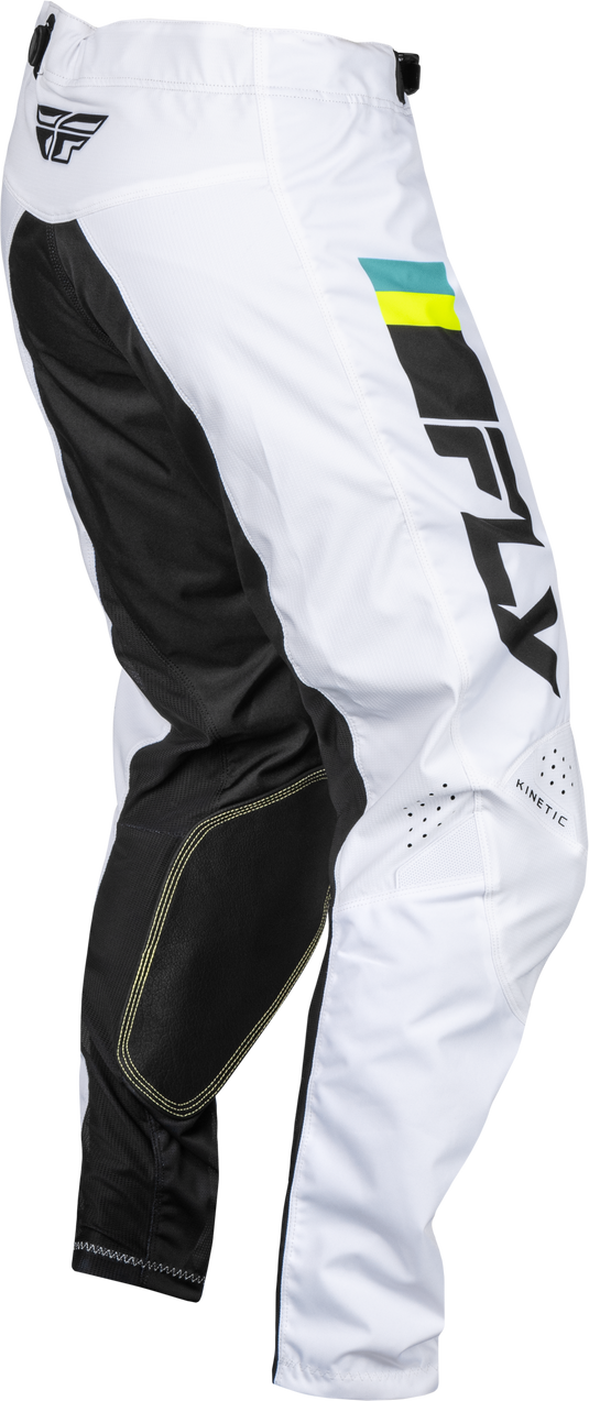 KINETIC PRIX PANTS WHITE/BLACK/HI-VIS SZ 32 377-43332 image 3