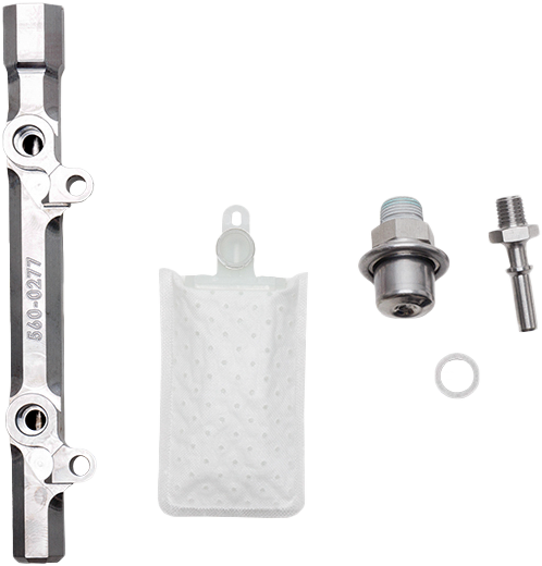 BILLET FUEL RAIL KIT KRX 550-0333 image 1