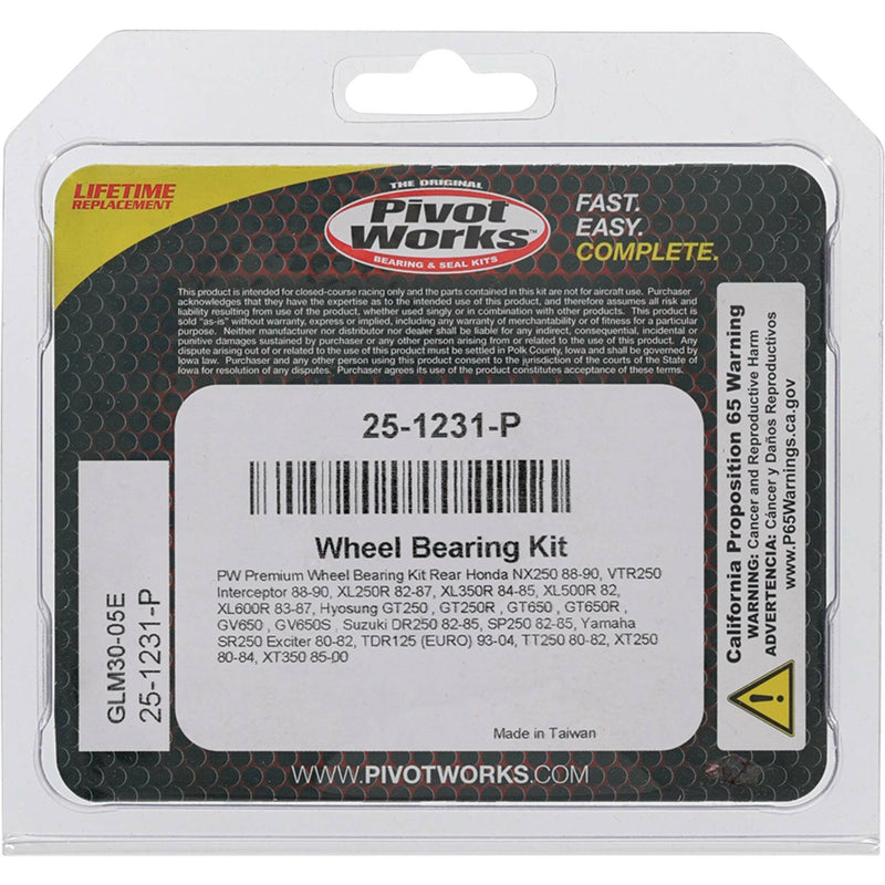 Load image into Gallery viewer, WHEEL BEARING KIT PREMIUM 25-1231-P image 4
