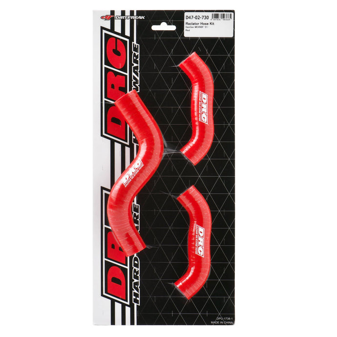 RADIATOR  HOSE  KIT GASGAS RED D47-02-730 image 1