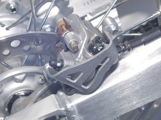 ALUM REAR CALIPER GUARD YZ WR 25-030 image 1