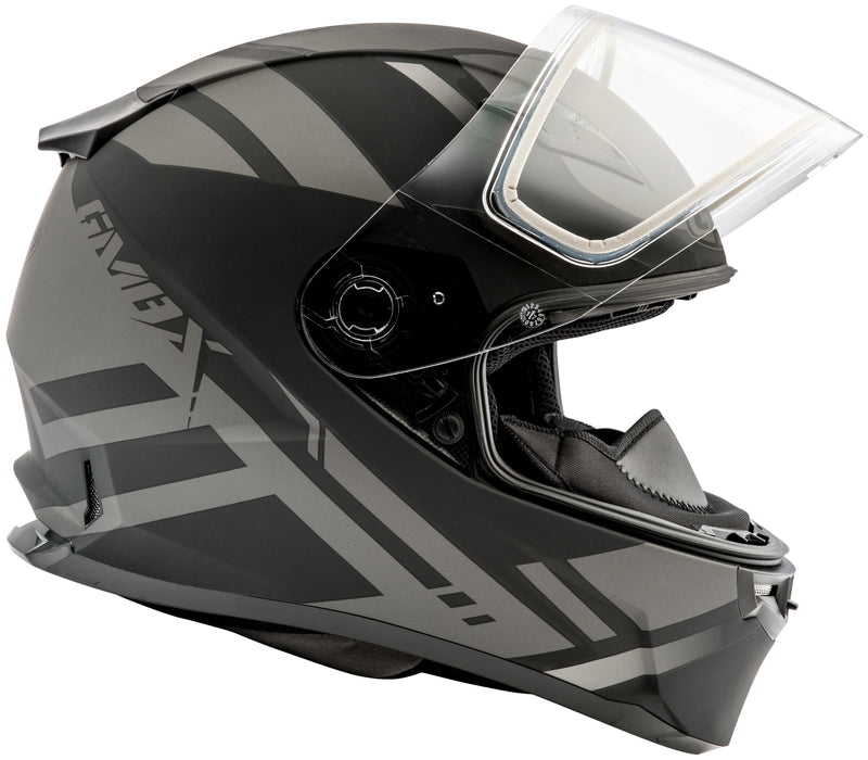 Load image into Gallery viewer, FF-49 FULL-FACE BERG SNOW HELMET MATTE BLACK/SILVER XL G2493457 TC-17 image 2
