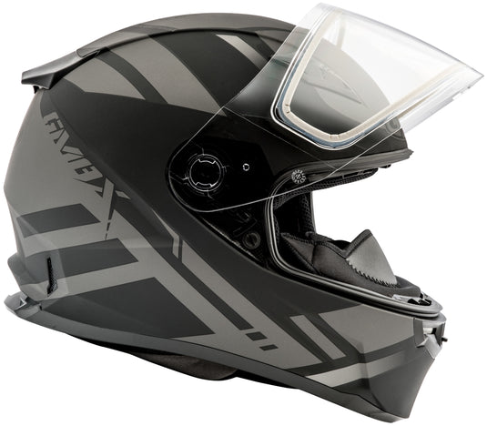 FF-49 FULL-FACE BERG SNOW HELMET MATTE BLACK/SILVER 2X G2493458 TC-17 image 2