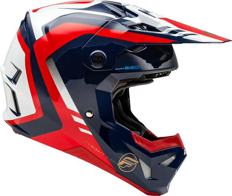 Load image into Gallery viewer, FORMULA CP KRYPTON HELMET RED/WHITE/NAVY SM 73-0037S image 4
