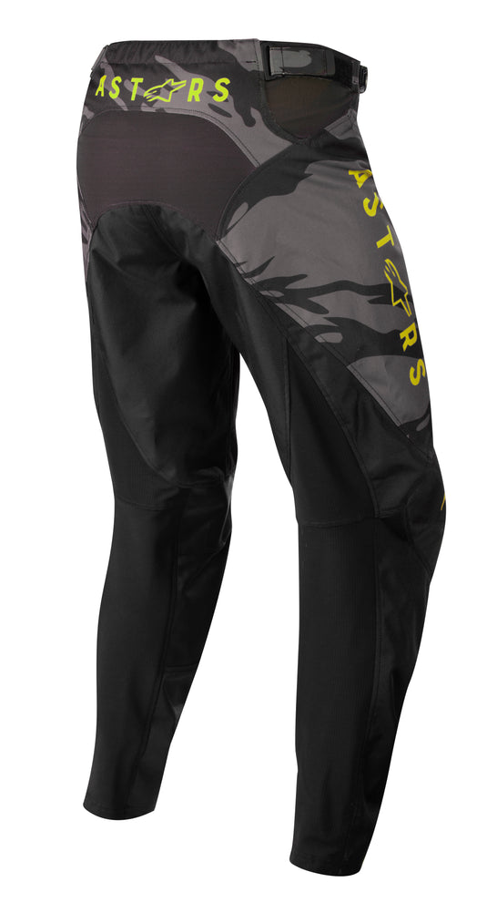 YOUTH RACER TACTICAL PANTS BLKGREY CAMOYLW FLUO SZ 24 3741222-1154-24 image 2