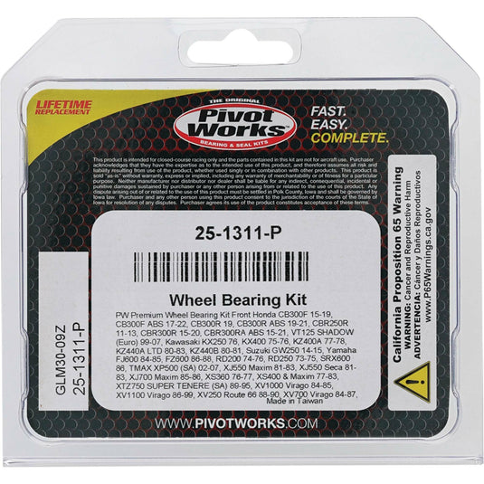 WHEEL BEARING KIT PREMIUM 25-1311-P image 4