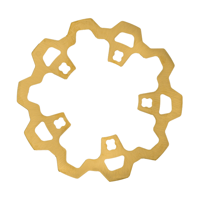 ENFORCER 1 PIECE ROTOR FRONT GOLD 11.8 3-232 image 1