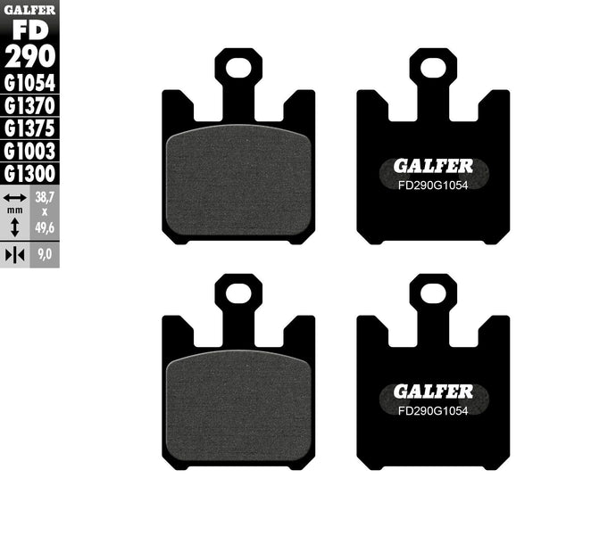 BRAKE PADS SEMI METALLIC FD290G1054 FD290G1054 image 1