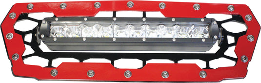 MQ GRILL BK/RD W/LGHT POL GEN GEN-FGLS-RD image 1