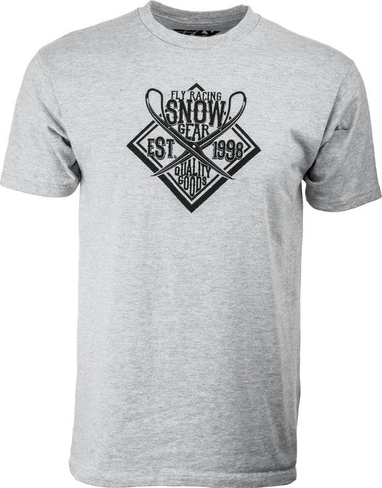 FLY FOCUS SNOW TEE GREY SM 352-0906S image 1
