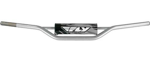 1010 CARBON STEEL HANDLEBAR KX/RM SILVER MOT-124X-PC-SL image 1