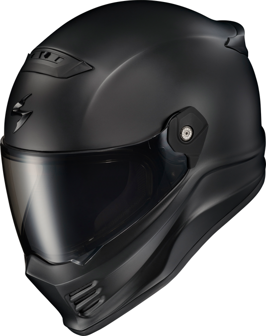 COVERT FX FULL FACE HELMET MATTE BLACK 2X CFX-0107 image 1