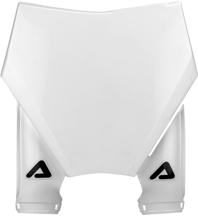 FRONT NUMBER PLATE KTM WHITE 2983160002 image 1