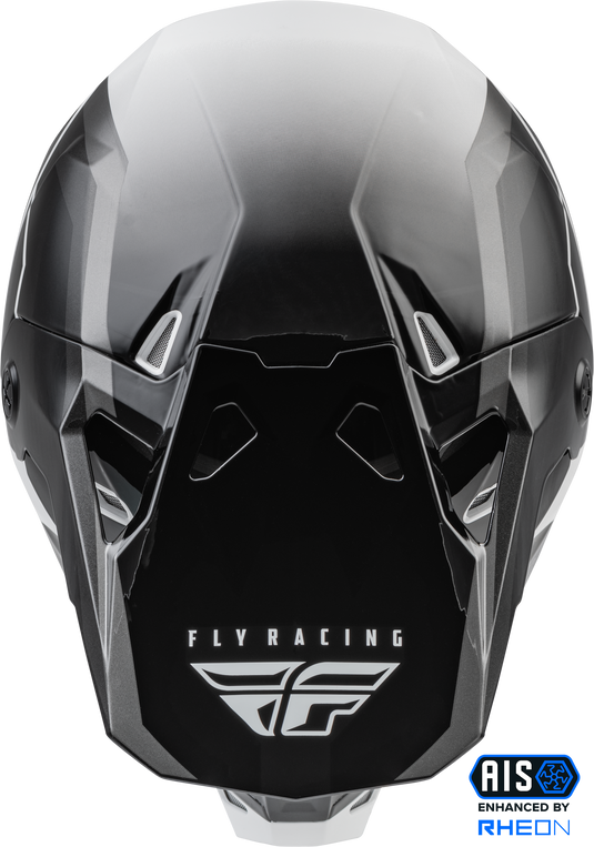 FORMULA CP RUSH HELMET GREY/BLACK/WHITE SM 73-0023S image 3