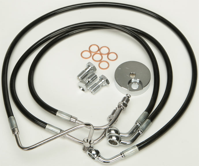 BRAKELINE KIT BLK TOURING HD-0204-BK image 1