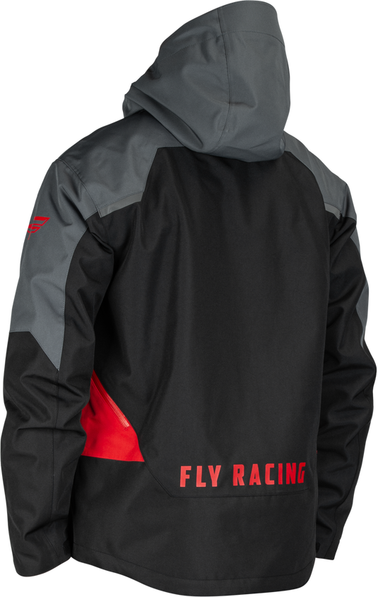 CARBON JACKET BLACK/GREY/RED 2X 470-52012X image 2