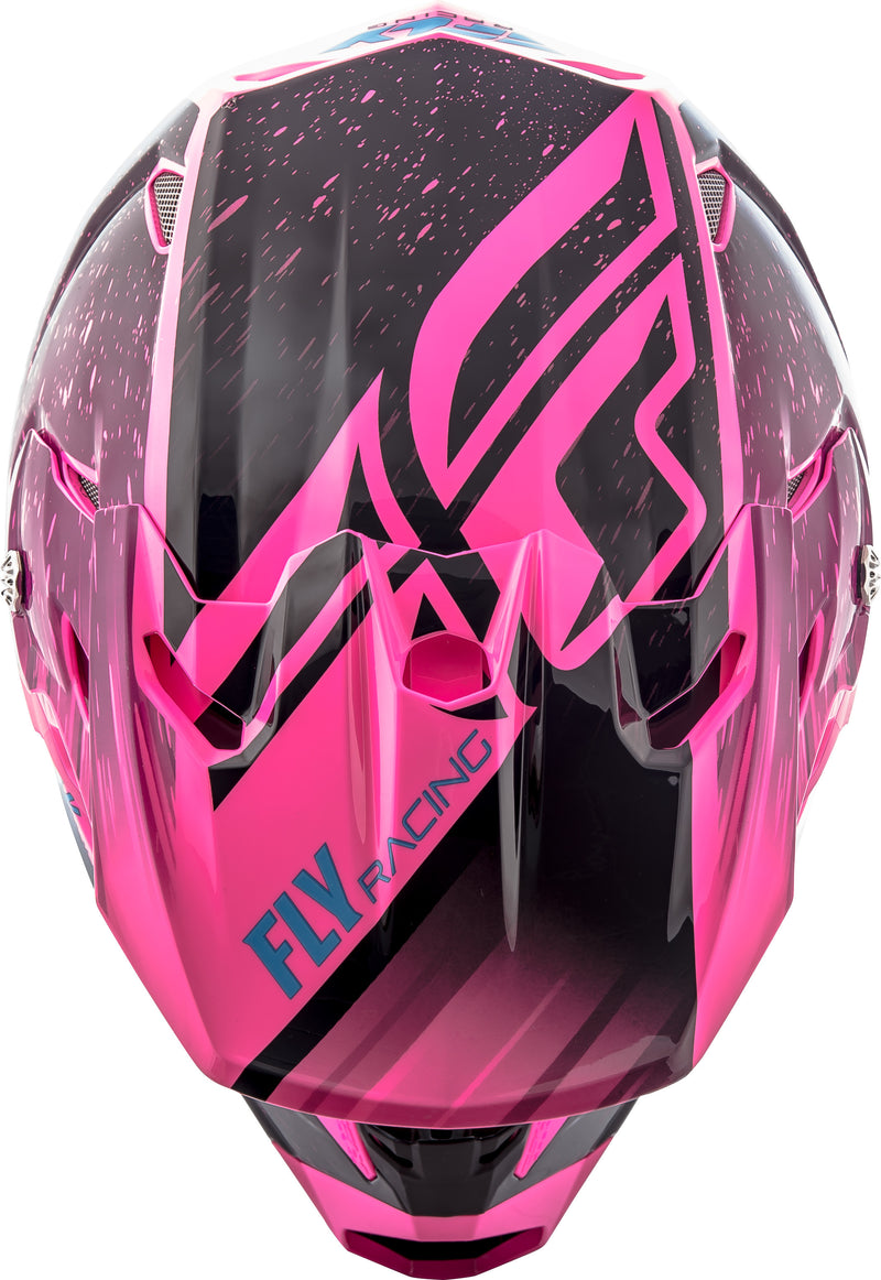 Load image into Gallery viewer, TOXIN RESIN HELMET BLACK/NEON PINK YS 73-8529-1-YS image 4
