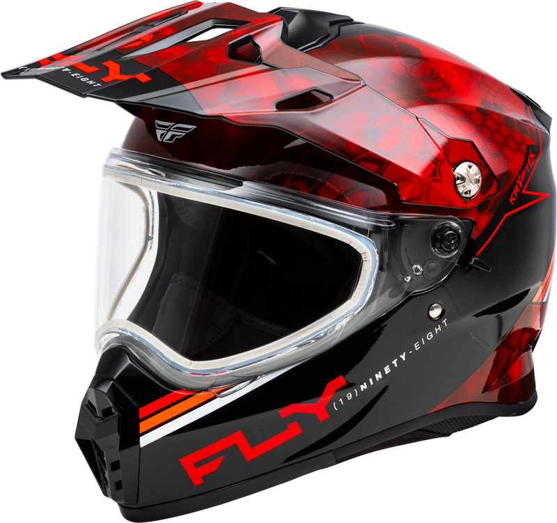 Load image into Gallery viewer, TREKKER CW CONCEAL HELMET DUAL SHLD RED/BLACK XL 73-31358X image 1
