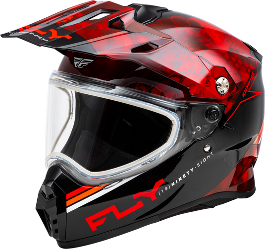 TREKKER CW CONCEAL HELMET DUAL SHLD RED/BLACK XL 73-31358X image 1