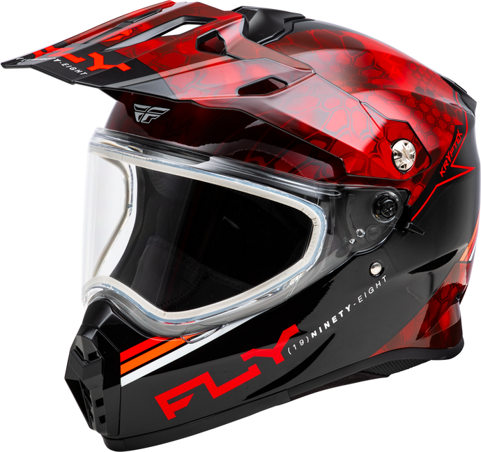 TREKKER CW CONCEAL HELMET DUAL SHLD RED/BLACK XS 73-31358XS image 1