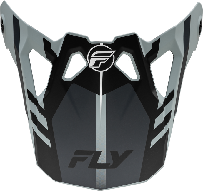 FORMULA CP KRYPTON VISOR MATTE GREY/BLACK M-2X 73-0041 image 1