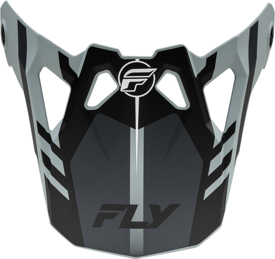 FORMULA CP KRYPTON VISOR MATTE GREY/BLACK M-2X 73-0041 image 1