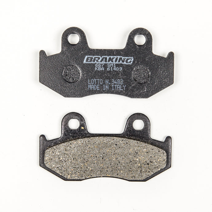 BRAKE PAD SET SEMI-METALLIC 667SM1 image 1