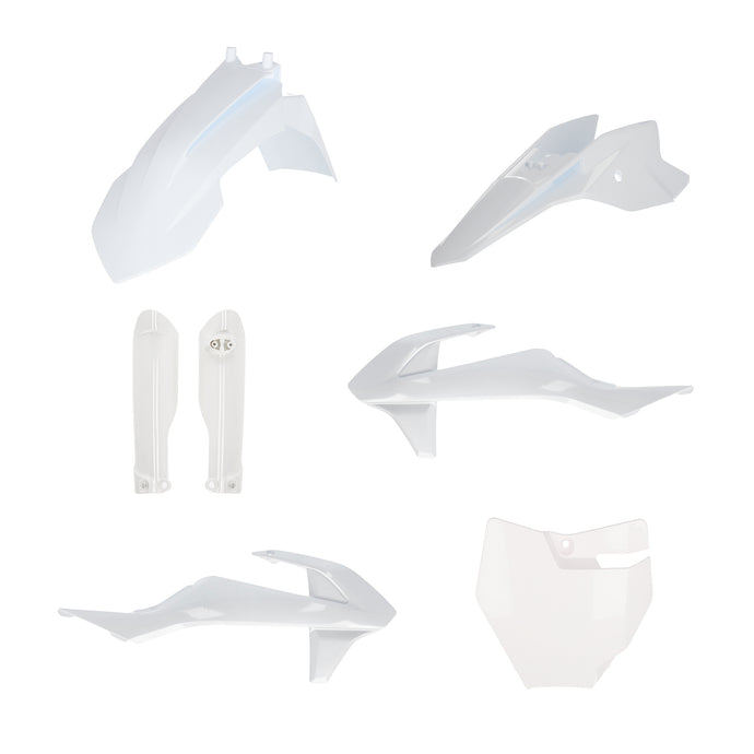 FULL PLASTIC KIT WHITE GAS/KTM 2980580002 image 1