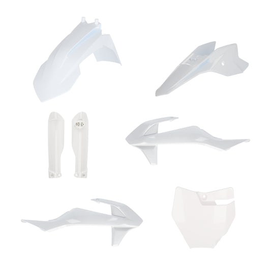 FULL PLASTIC KIT WHITE GAS/KTM 2980580002 image 1