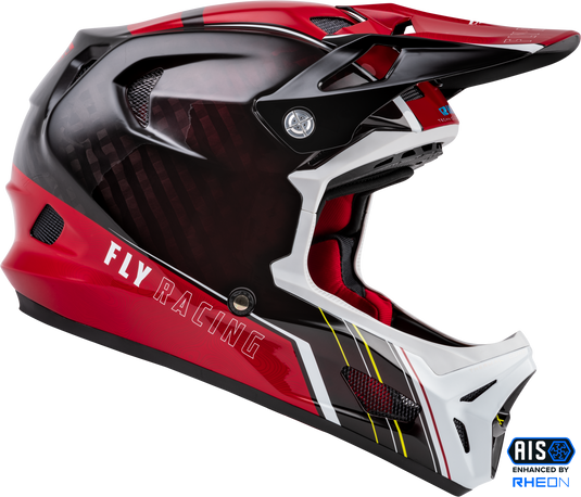 YOUTH WERX-R CARBON HELMET RED CARBON YL 73-9226YL image 4