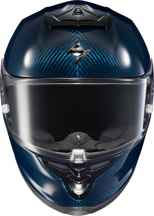 EXO-R1 AIR FULL FACE HELMET CARBON BLUE MD R1C-0204 image 2